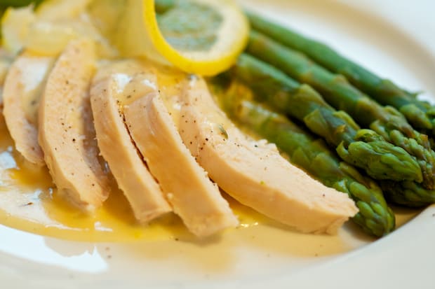 Lemon Chicken with Asparagus 