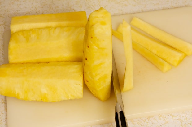 Fresh Pineapple Crisp with Coconut Whipped Cream