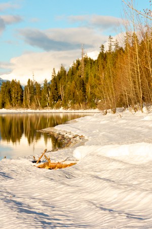 Lake McDonald Winter 