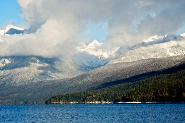 Lake McDonald Winter 