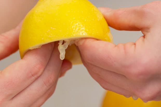 Lemon Nail Whitening 
