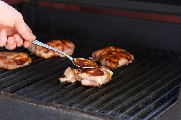 Bacon Wrapped Barbecued Chicken | Get Inspired Everyday! 