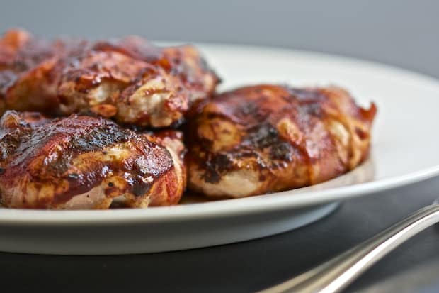 Bacon Wrapped Barbecued Chicken | Get Inspired Everyday!