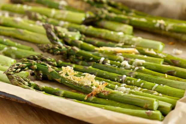 Roasted Parmesan Asparagus | Get Inspired Everyday! 