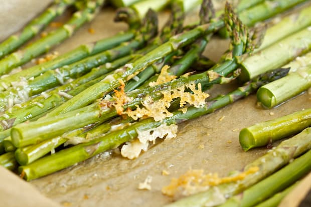 Roasted Parmesan Asparagus | Get Inspired Everyday! 