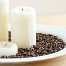 Coffee Bean Candle Centerpiece | Get Inspired Everyday!