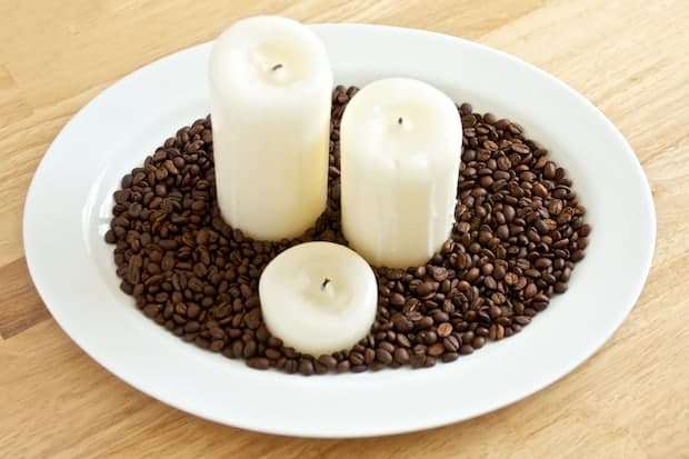 Coffee Bean Candle Centerpiece | Get Inspired Everyday! 