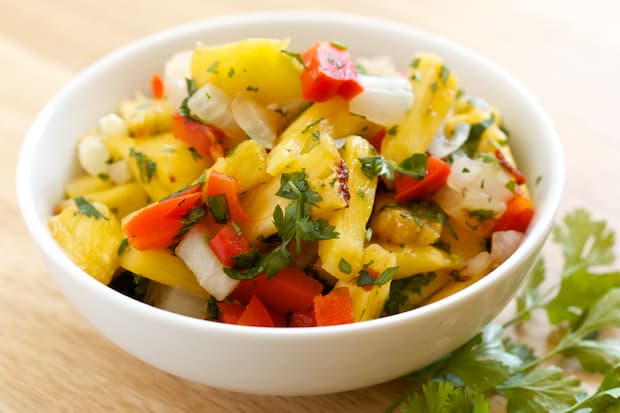 Grilled Pineapple Salsa | Get Inspired Everyday! 