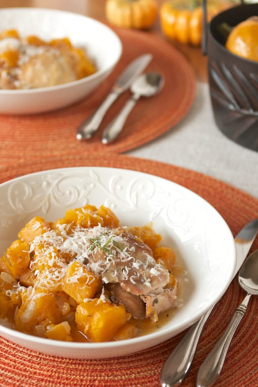 Crockpot Rosemary Chicken with Butternut Squash | Get Inspired Everyday!