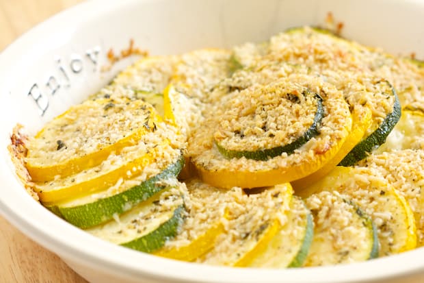 Parmesan Zucchini Gratin | Get Inspired Everyday! 