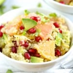 Citrus Quinoa Salad with Avocado and Pomegranates | Get Inspired Everyday!
