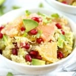 Citrus Quinoa Salad with Avocado and Pomegranates | Get Inspired Everyday!