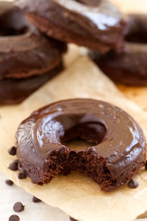 Double Chocolate Cake Doughnuts | Get Inspired Everyday! 