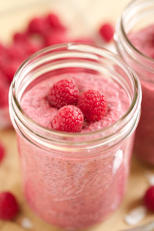 Raspberry Sherbet Chia Pudding | Get Inspired Everyday!