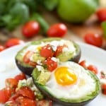Mexican Baked Avocado Eggs | Get Inspired Everyday!