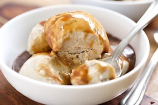 Caramelized Banana Vanilla Bean Ice Cream | Get Inspired Everyday! 
