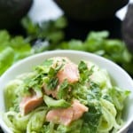 Rice Noodle Bowls with Avocado Dressing and Bok Choy | Get Inspired Everyday!