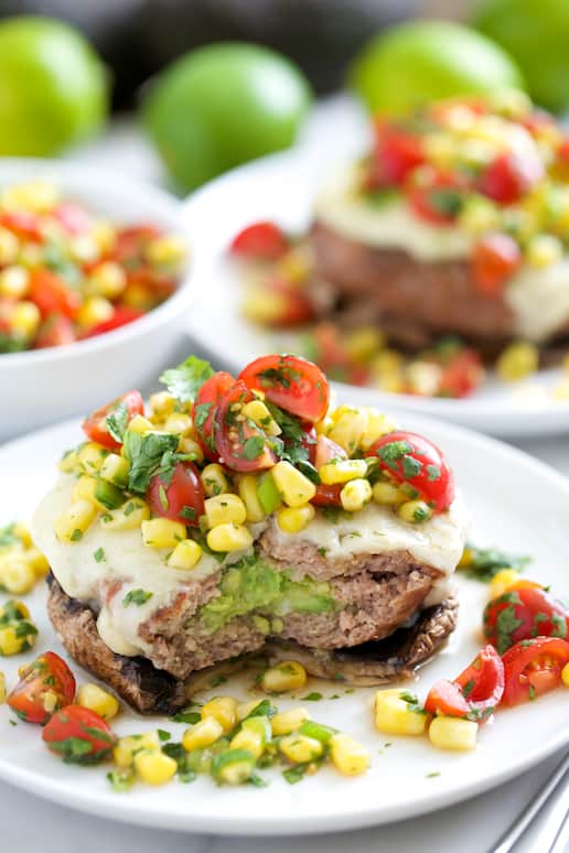 Mexican Turkey Burgers with Fresh Corn Salsa | Get Inspired Everyday! 