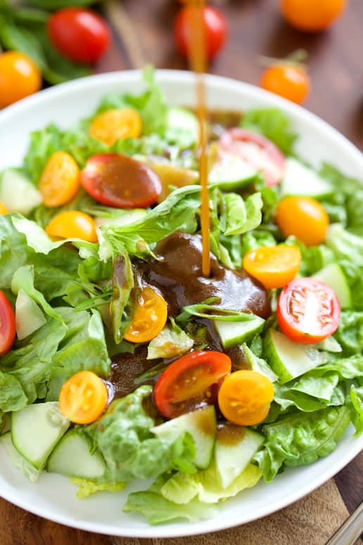 2 Ingredient Balsamic Vinaigrette | Get Inspired Everyday!