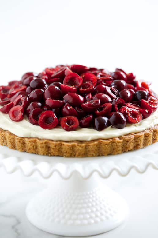 Cherry Cheesecake Cookie Tart | Get Inspired Everyday! 