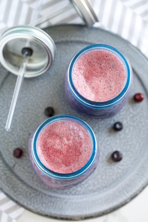 Healthy Huckleberry Frosty | Get Inspired Everyday! 