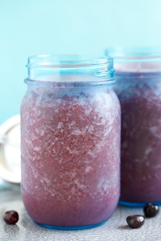 Healthy Huckleberry Frosty | Get Inspired Everyday! 