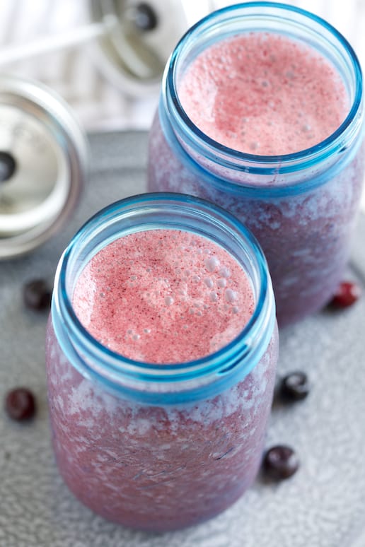 Healthy Huckleberry Frosty | Get Inspired Everyday! 