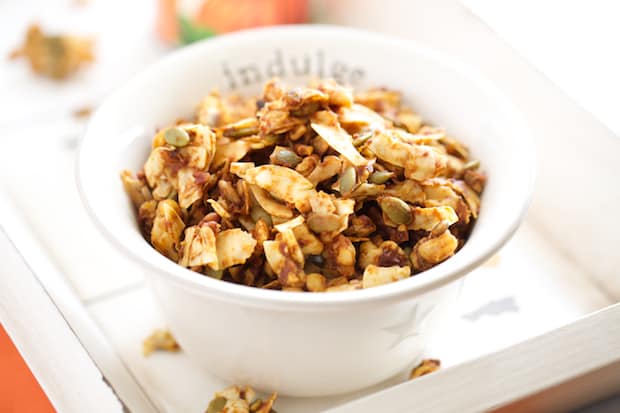 Double Pumpkin Pie Granola | Get Inspired Everyday! 