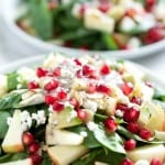 Spinach Salad with Creamy Chia Vinaigrette | Get Inspired Everyday!
