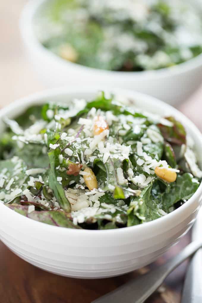 Bacon Kale Caesar Salad | Get Inspired Everyday!