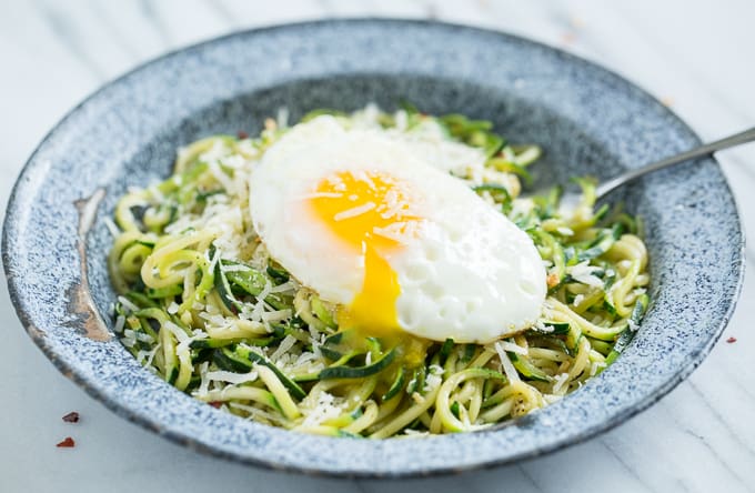 Zucchini Noodles Aglio and Olio | Get Inspired Everyday!