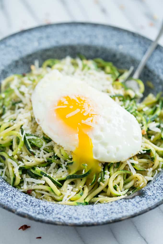 Zucchini Noodles Aglio and Olio | Get Inspired Everyday!