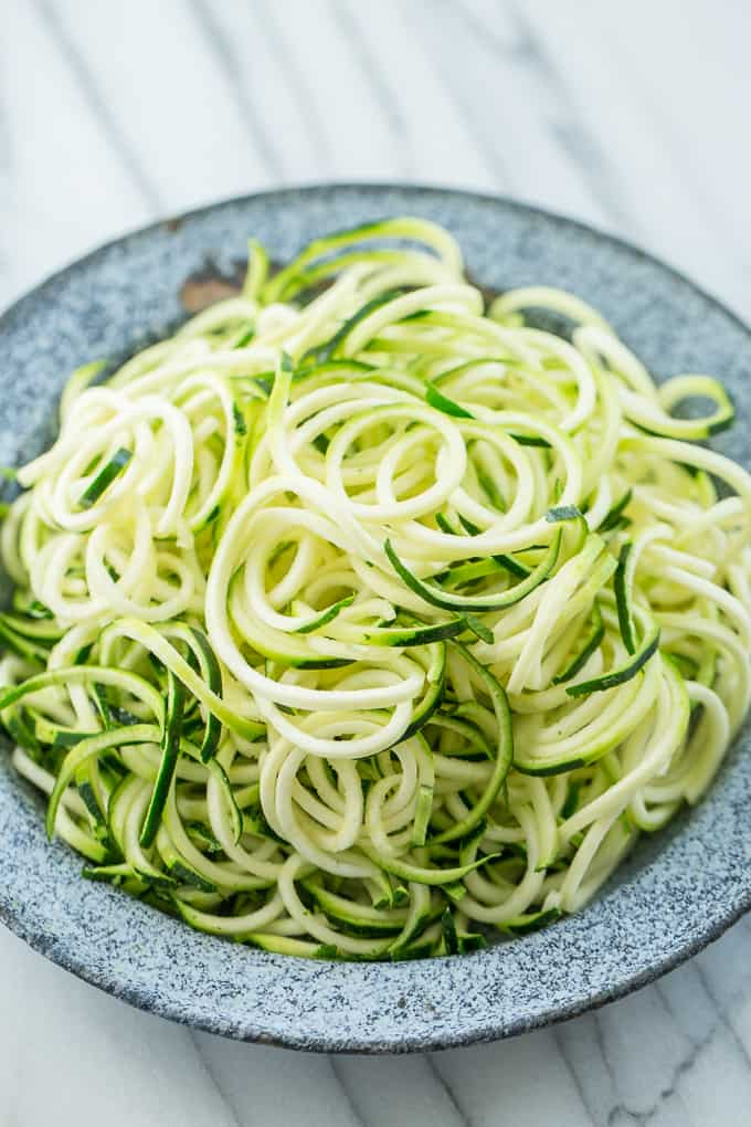 Zucchini Noodles Aglio and Olio | Get Inspired Everyday!