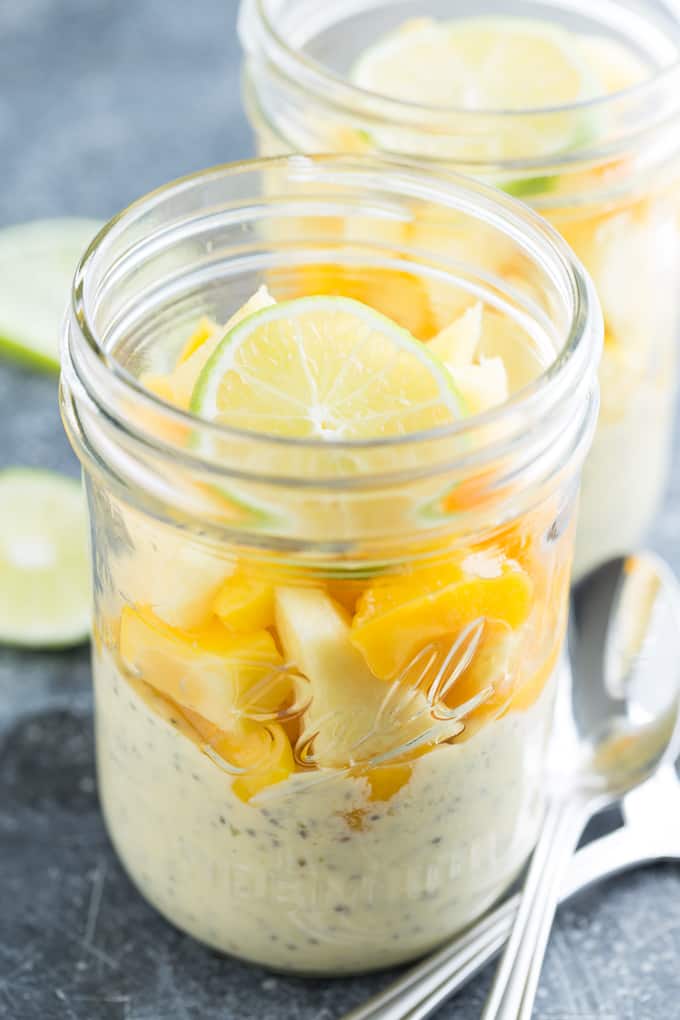 Mango Lime Chia Pudding | Get Inspired Everyday!