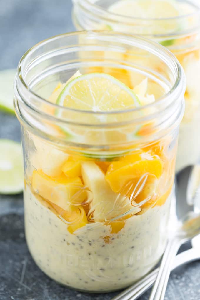 Mango Lime Chia Pudding | Get Inspired Everyday!