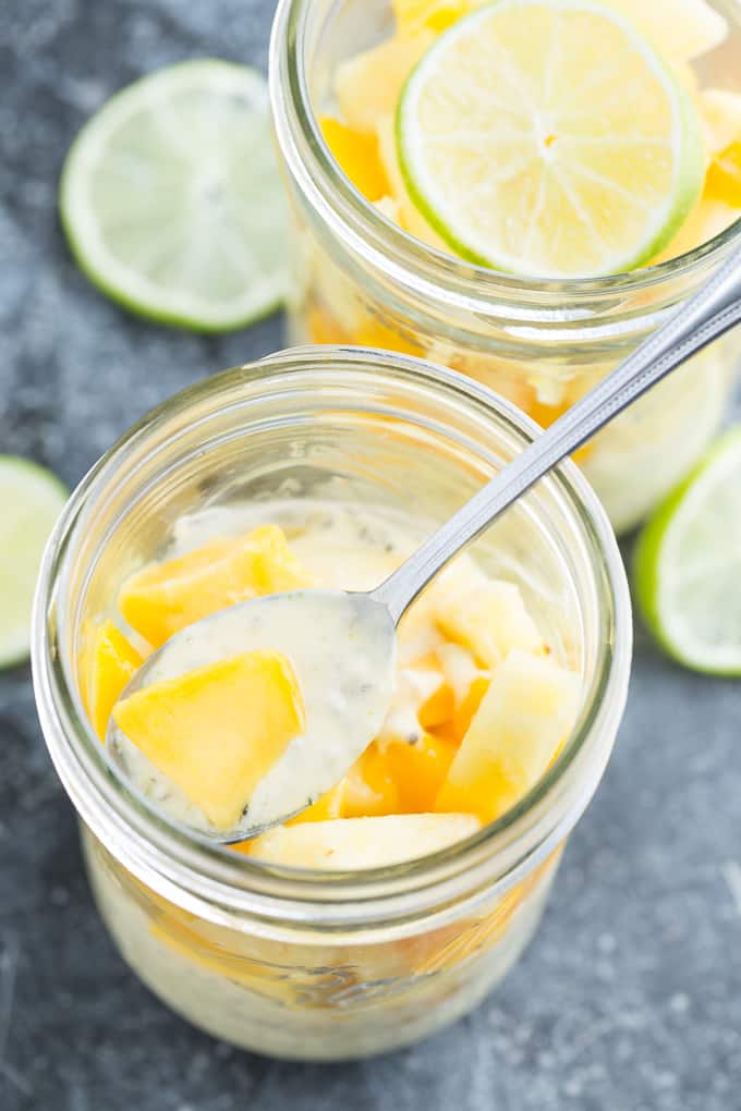 Mango Lime Chia Pudding | Get Inspired Everyday!