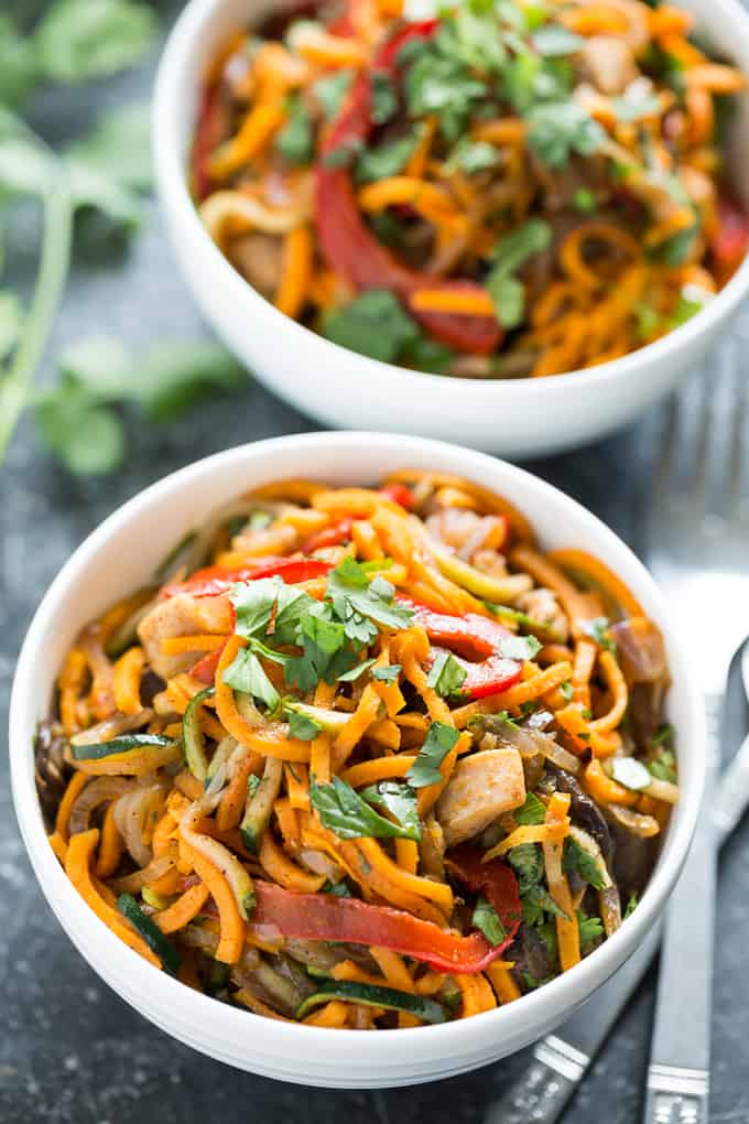 Cajun Sweet Potato Noodles | Get Inspired Everyday!