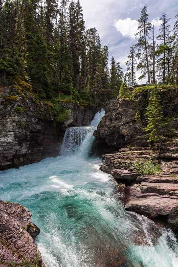 St. Mary and Virginia Falls in Glacier National Park | Get Inspired Everyday!