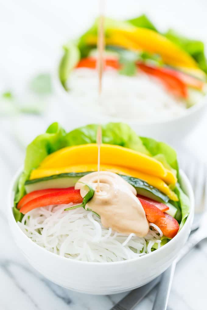 Vietnamese Summer Roll Bowls | Get Inspired Everyday!