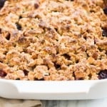 Blackberry Cardamom Peach Crisp | Get Inspired Everyday!