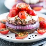 Caprese Turkey Burgers | Get Inspired Everyday!