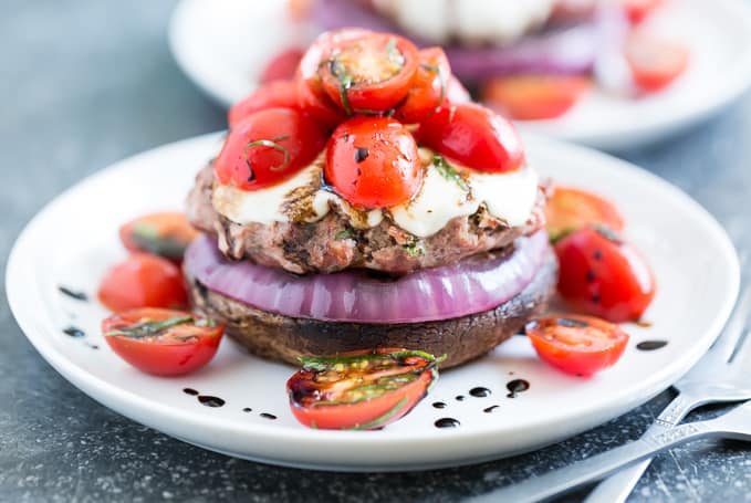 Caprese Turkey Burgers | Get Inspired Everyday!