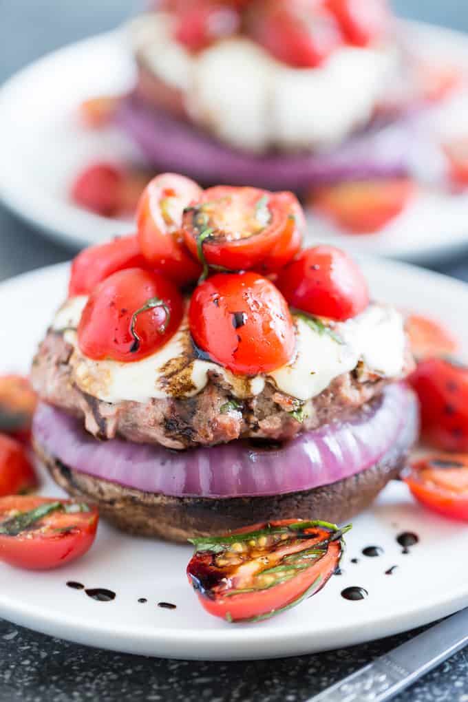 Caprese Turkey Burgers | Get Inspired Everyday!