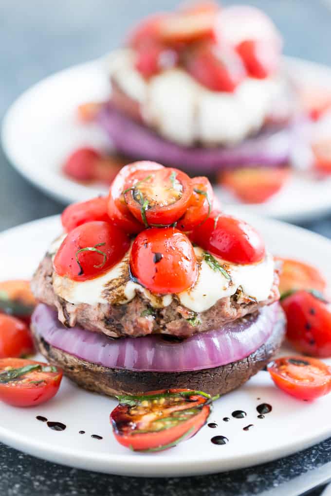 Caprese Turkey Burgers | Get Inspired Everyday!