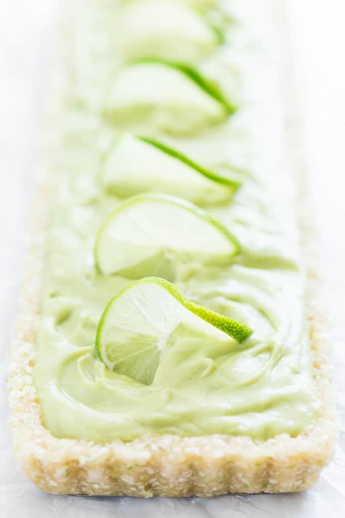 No-Bake Coconut Lime Tart | Get Inspired Everyday!