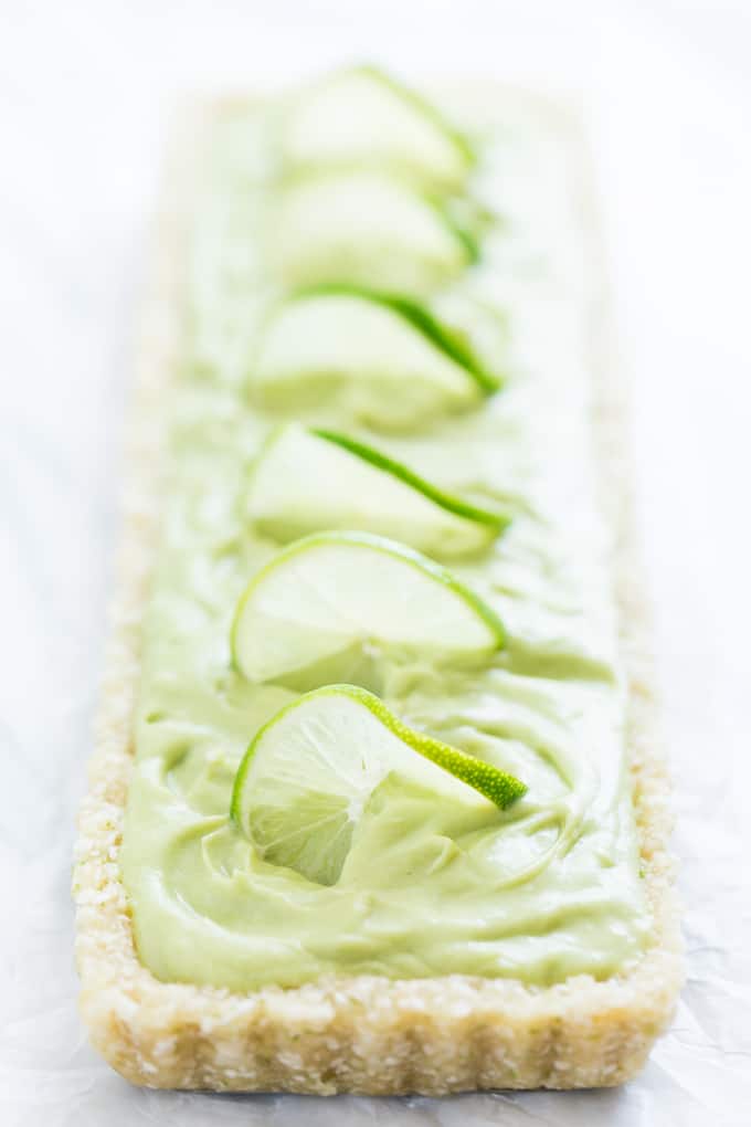 No-Bake Coconut Lime Tart | Get Inspired Everyday!