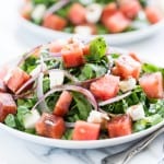 Watermelon Feta Spinach Salad | Get Inspired Everyday!
