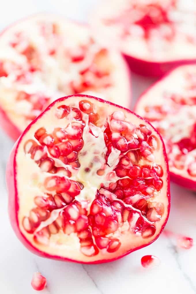 Coconut Quinoa with Pomegranates and Cilantro | Get Inspired Everyday!