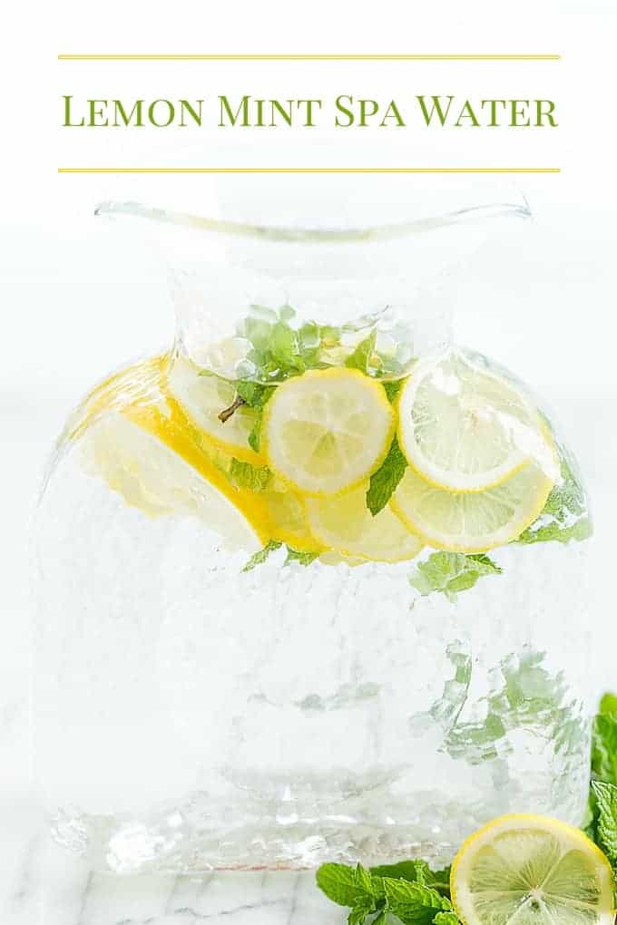 Lemon Mint Spa Water | Get Inspired Everyday!