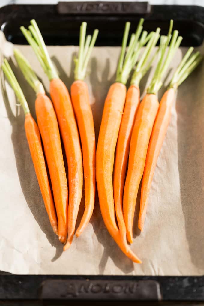 Browned Butter Maple Sage Roasted Carrots | Get Inspired Everyday!
